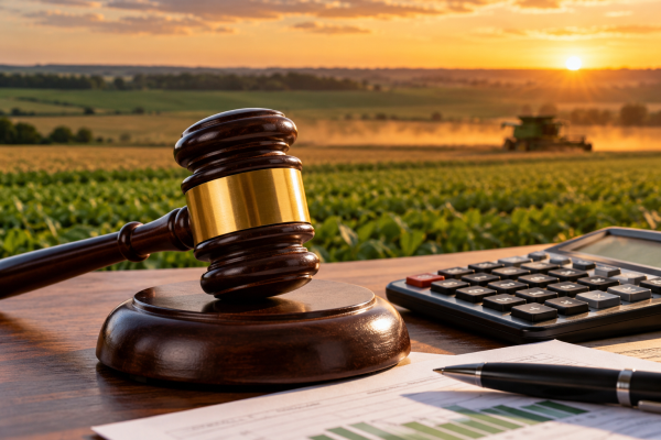 Martelo-da-Justica-no-Campo-ao-Entardecer
